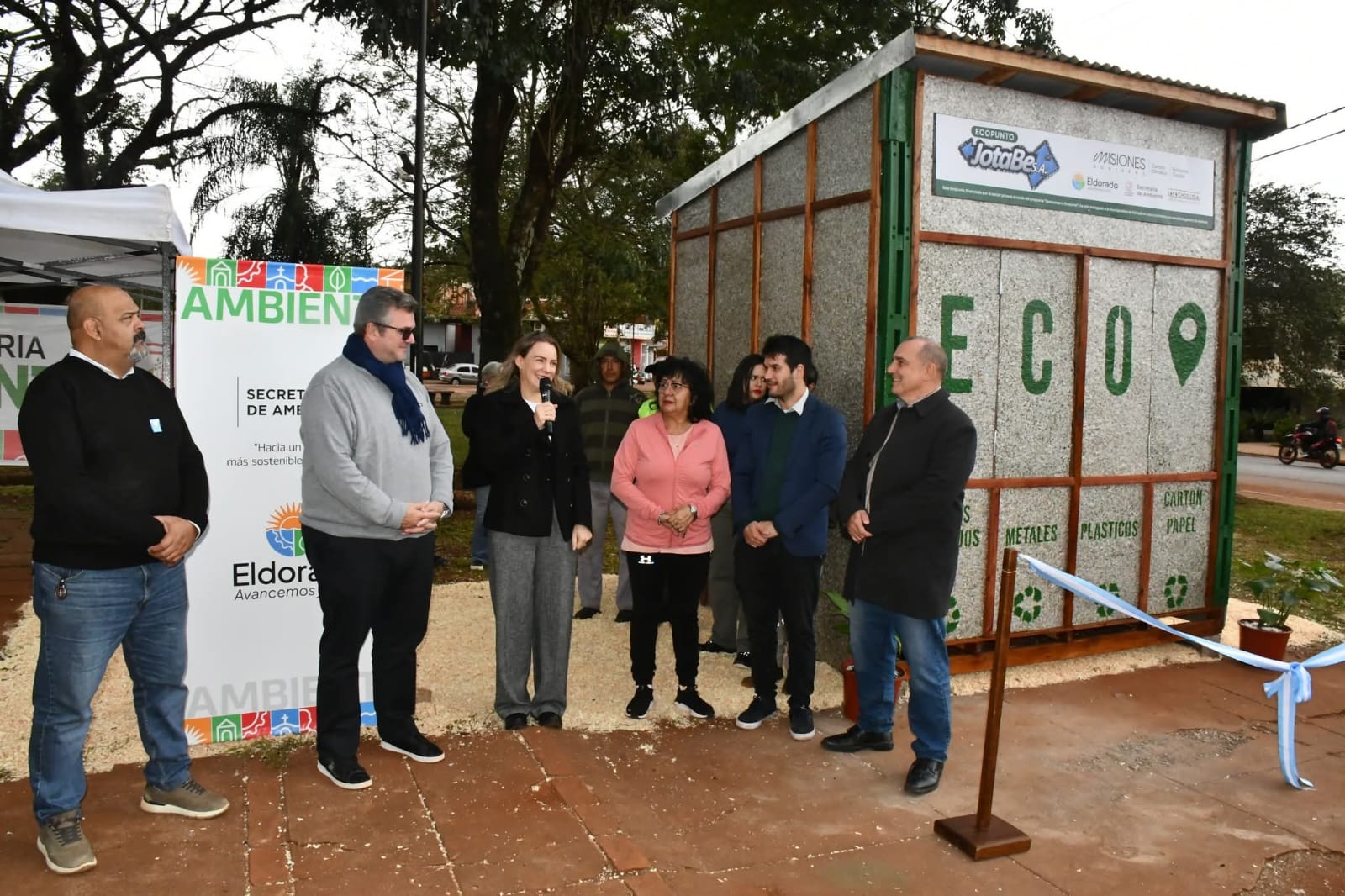 Eldorado sumó un nuevo Ecopunto en el kilómetro 3 3